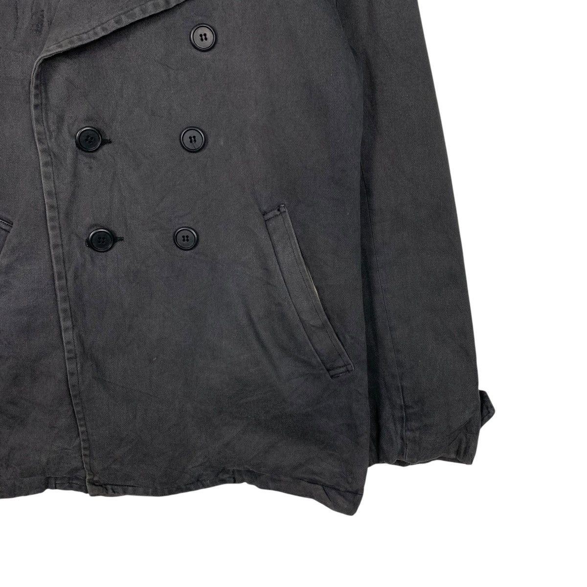 Japanese Brand SUPER LOVERS Double Breasted Coat #1642-C73 Size US M / EU 48-50 / 2 - 4 Thumbnail