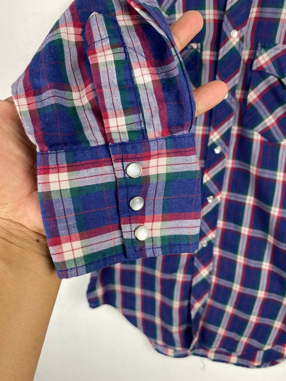 Cowboy Equipment vintage permanent press western cowboy shirt nice design Size US M / EU 48-50 / 2 - 4 Thumbnail