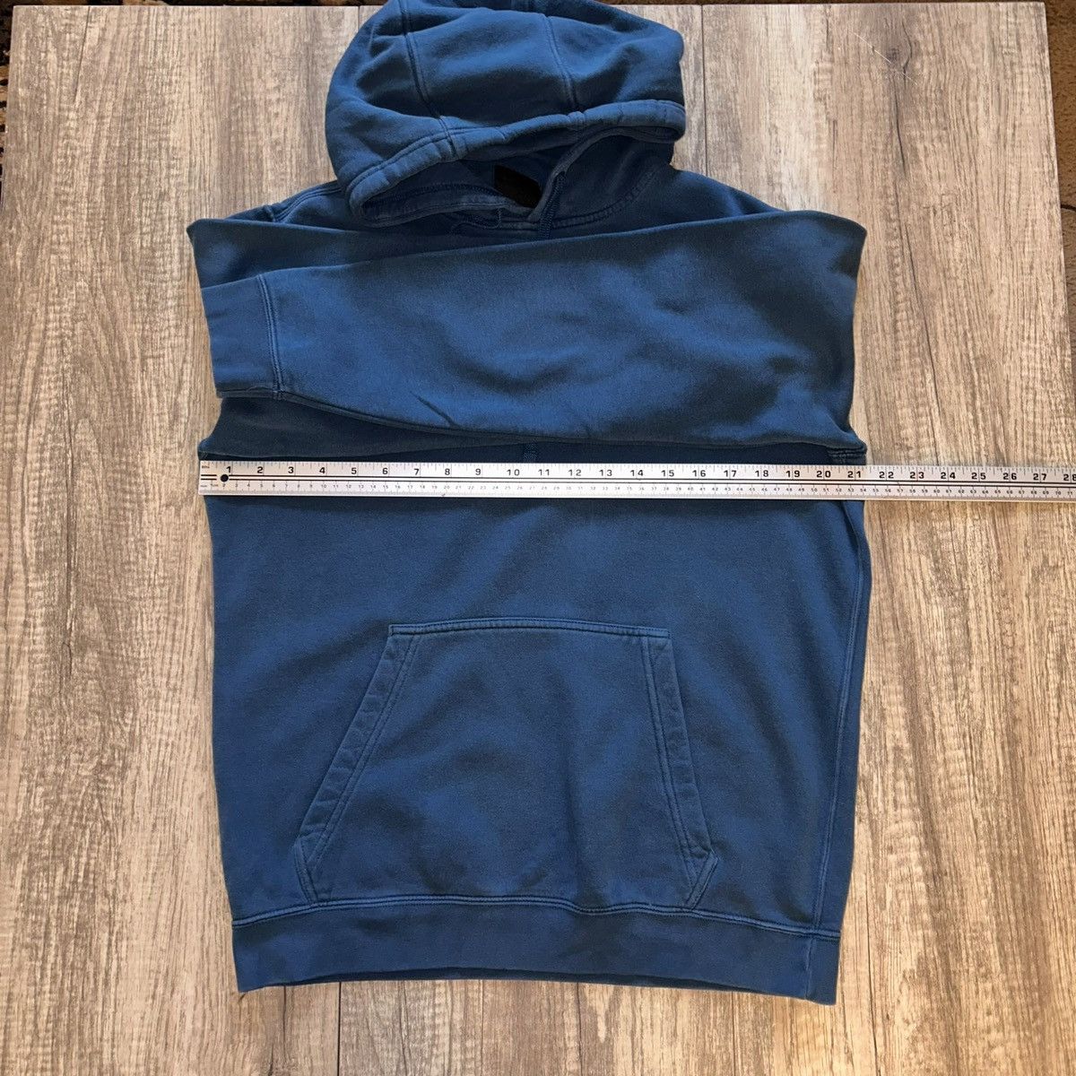 Nike × Vintage Vintage 90s Y2K Nike Em Hoodie Men's Size Medium Teal Size US M / EU 48-50 / 2 - 4 Thumbnail