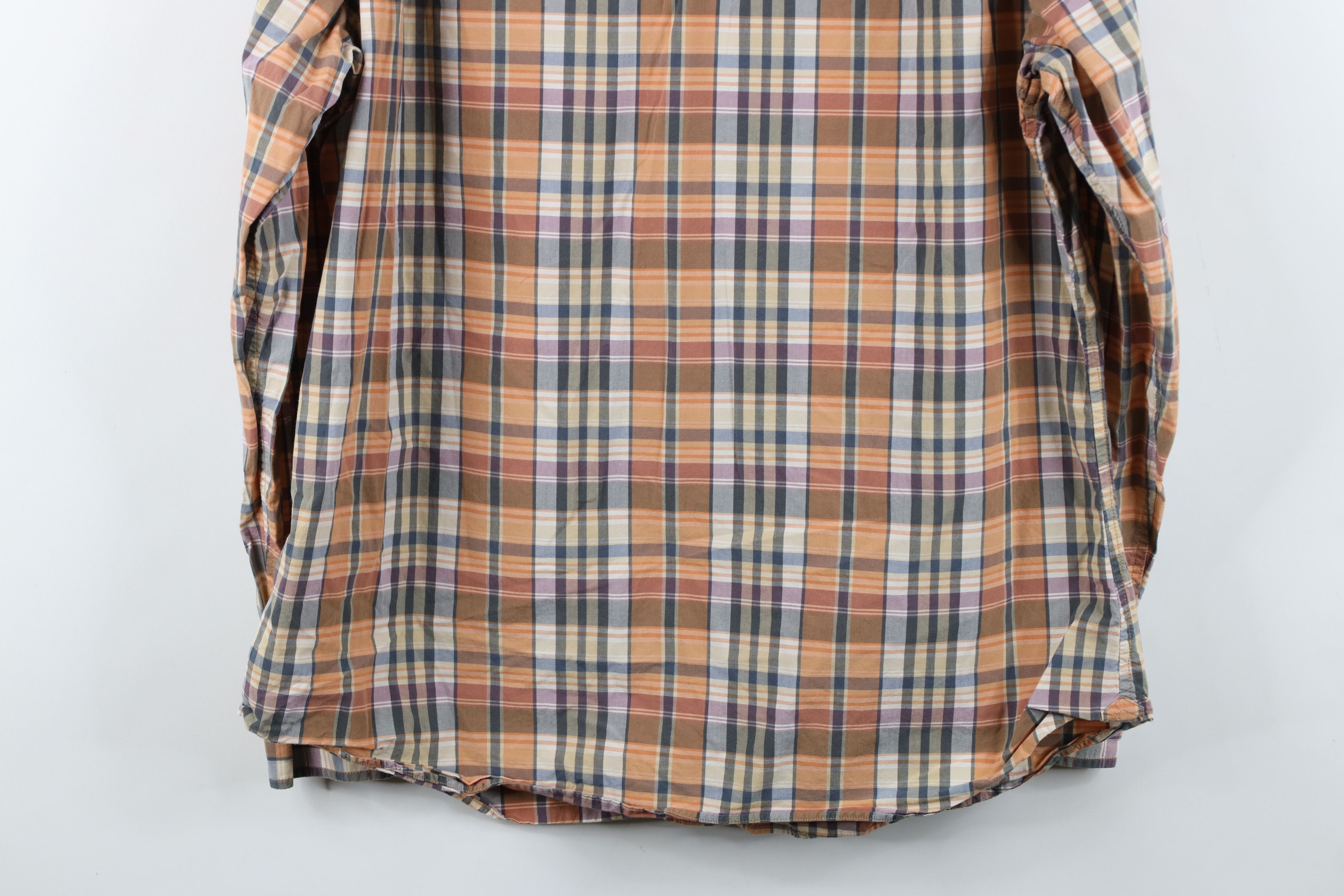 Banana Republic Y2K Banana Republic Pocket Collared Button Shirt Plaid Size US L / EU 52-54 / 3 - 12 Thumbnail
