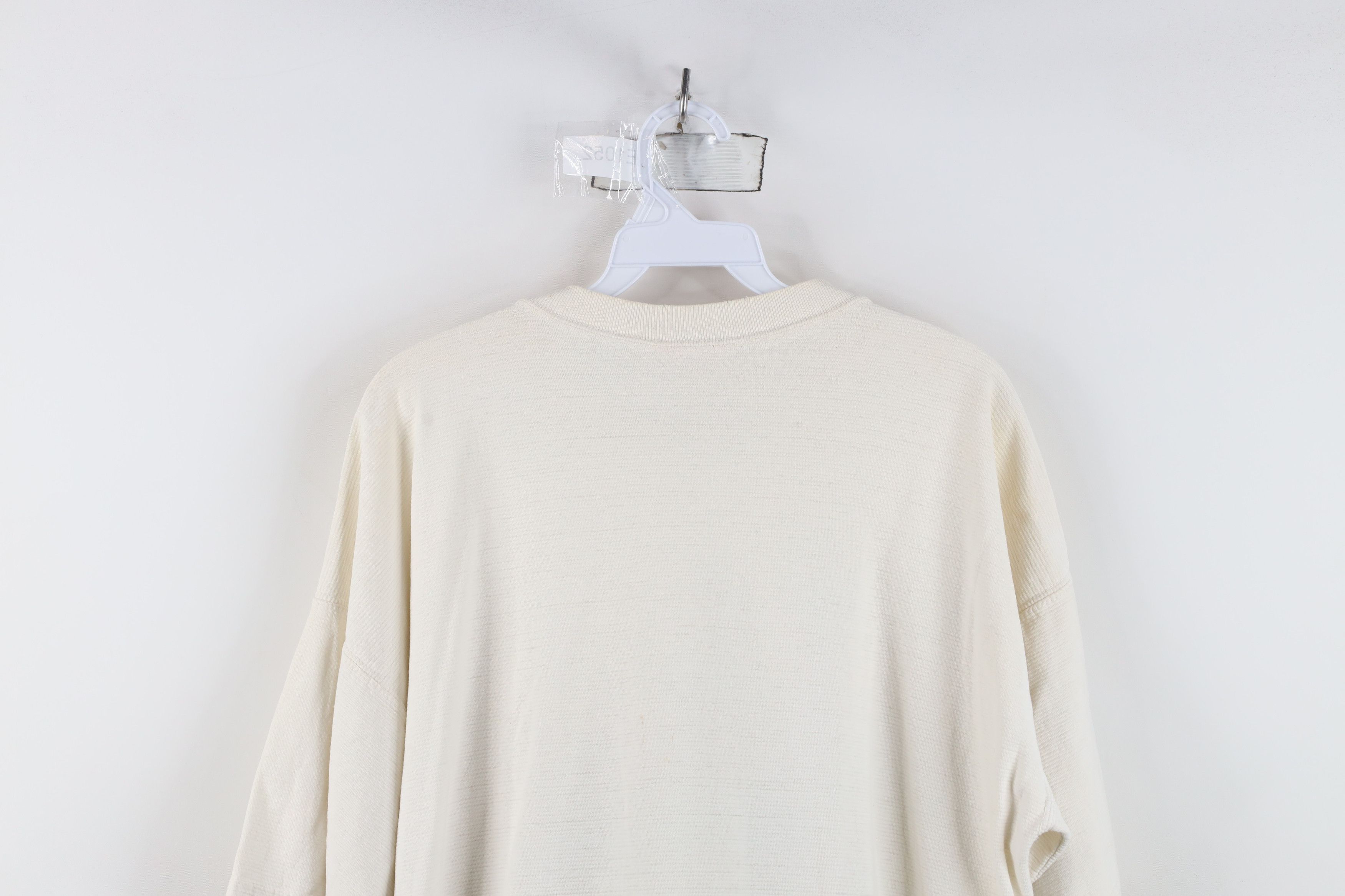 Vintage Vintage 90s Streetwear Canada Bees Flower Ribbed T-Shirt Size L / US 10 / IT 46 - 16 Thumbnail