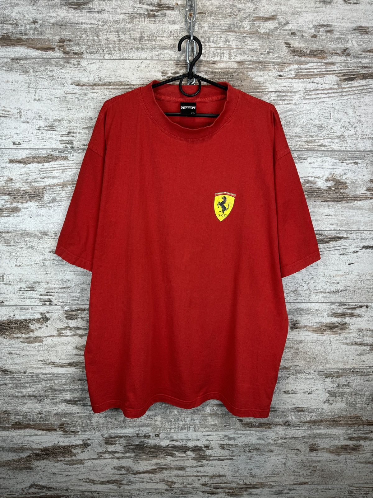 Ferrari Mens Vintage Ferrari T-shirt rare racing tee 90s Size US XXL / EU 58 / 5 - 2 Thumbnail