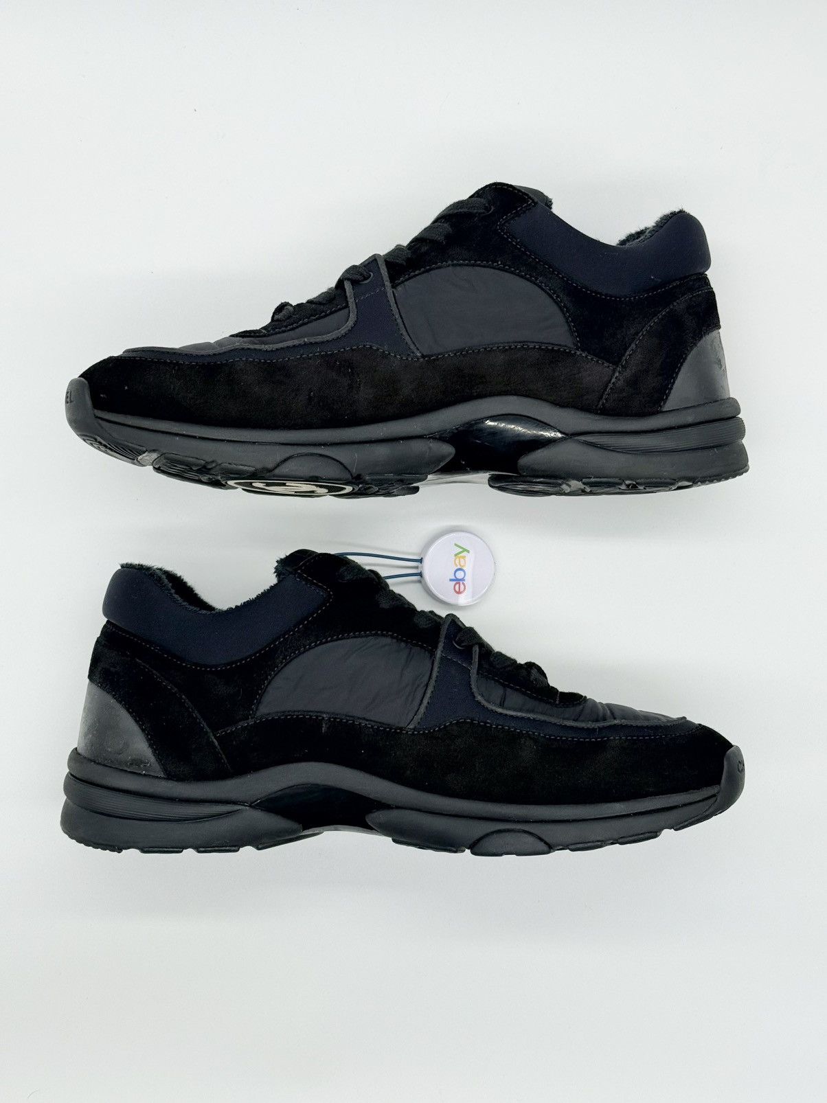 Size 8.5 - Chanel Sneaker Black