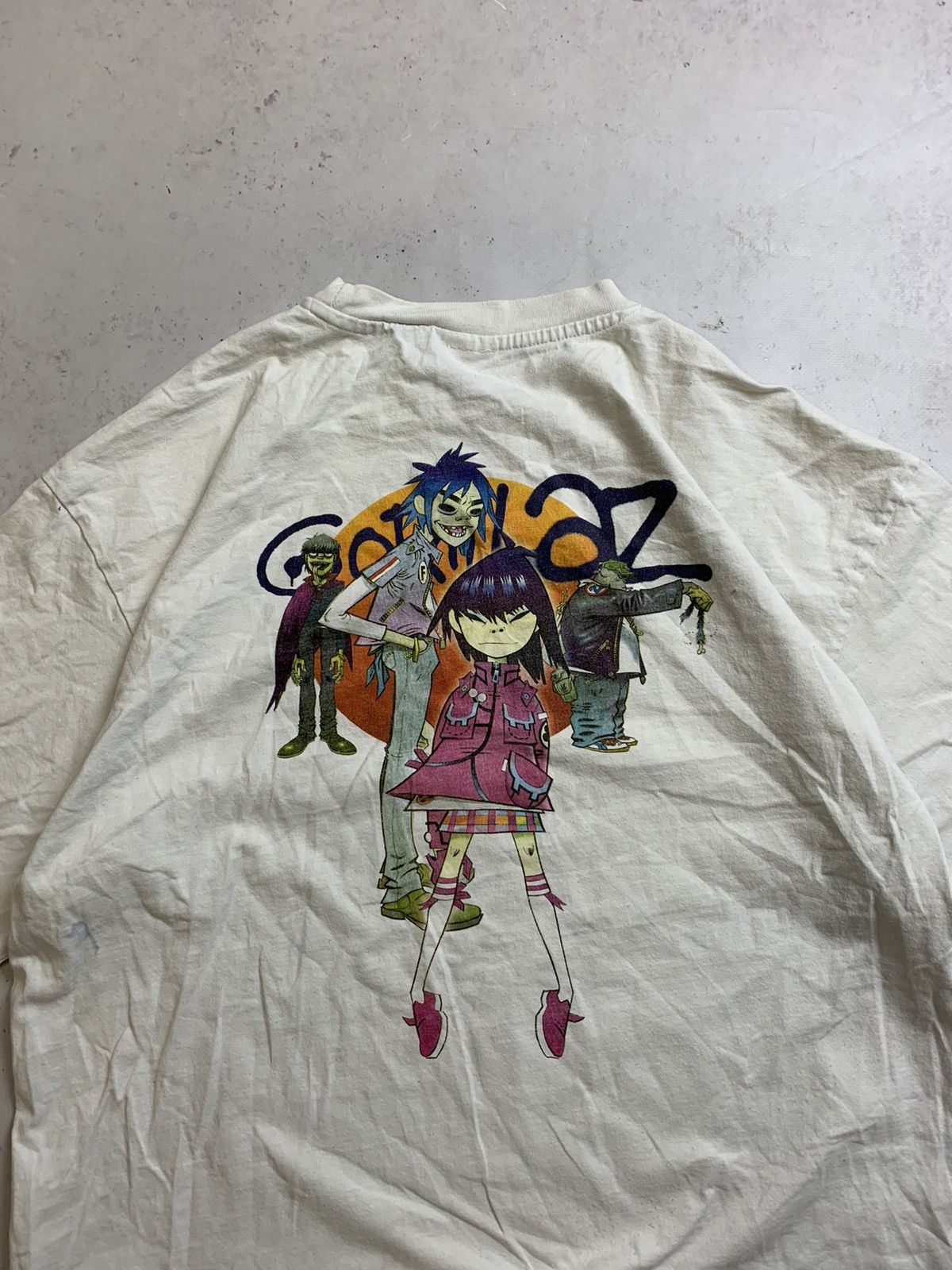 Band Tees × Vintage Vintage Gorillaz Promo Boxy T-shirt XL Size US XL / EU 56 / 4 - 5 Thumbnail