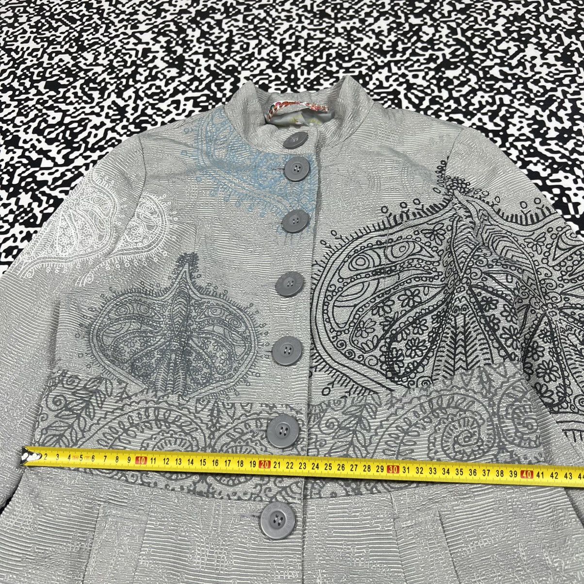 Desigual Vintage Y2K Desigual Boho Retro Japanese Style Coat Jacket Size M / US 6-8 / IT 42-44 - 23 Thumbnail