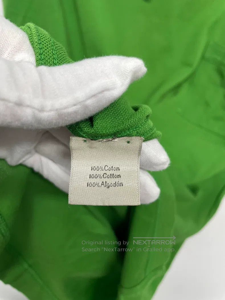 Hermes Hermes Round Neck Pocket Short-Sleeve Green Size 3XL / US 20-22 - 3 Thumbnail
