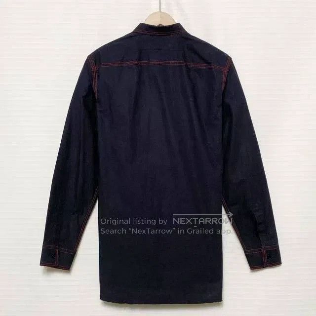 Givenchy Givenchy size 41 Contrast Leather Details Raglan Shirt Size US S / EU 44-46 / 1 - 2 Thumbnail