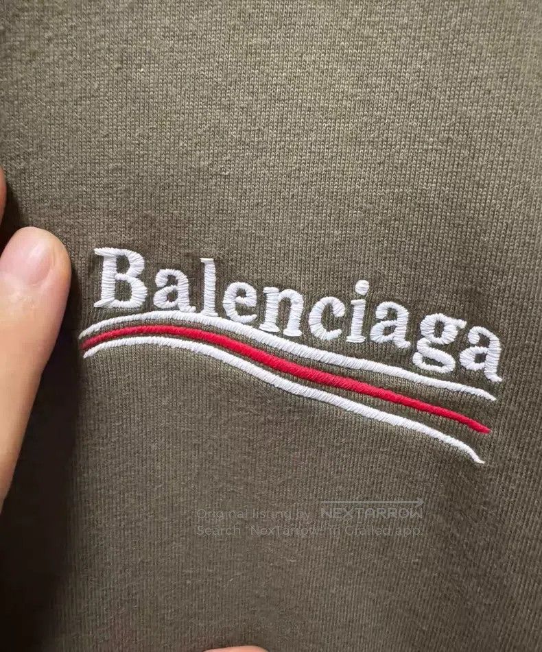 Balenciaga Balenciaga Embroidered Coca-Cola round neck loose short sl Size US XS / EU 42 / 0 - 2 Thumbnail