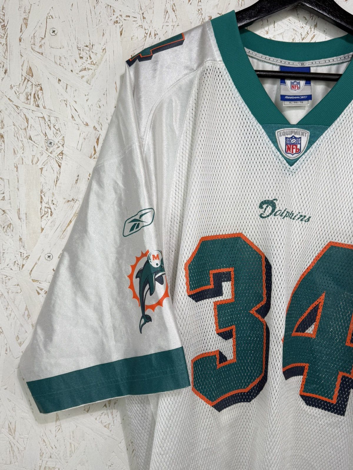 Reebok Vintage Reebok NFL Miami Dolphins #34 Ricky Williams Jersey Size US XL / EU 56 / 4 - 2 Thumbnail