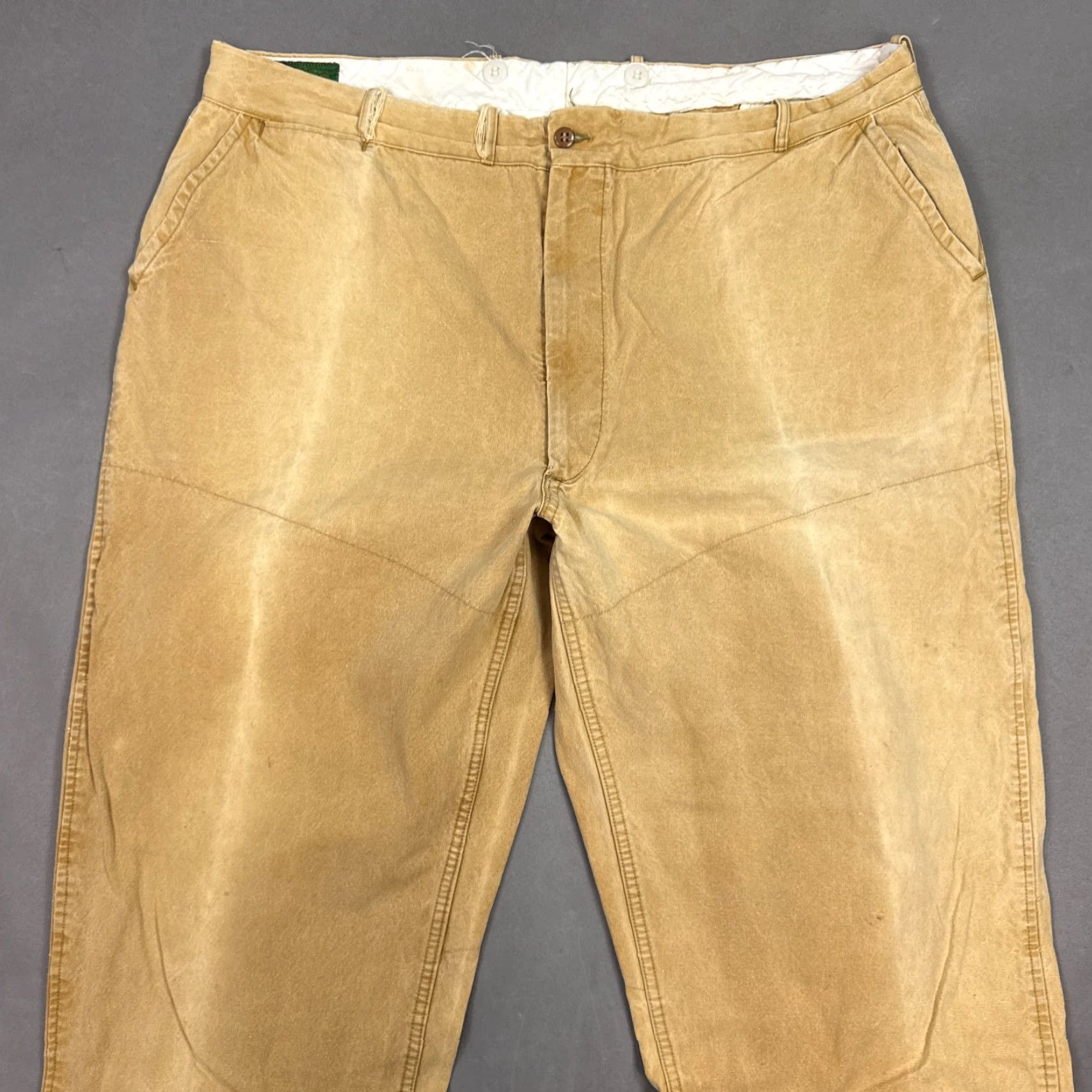 Vintage VINTAGE Western Field Pants Mens 40x29 Double Knee Canvas Hunt Casual Workwear Cargo Pants Mens Brown 40x29 Regular Straight Mens Size US 40 / EU 56 - 2 Thumbnail