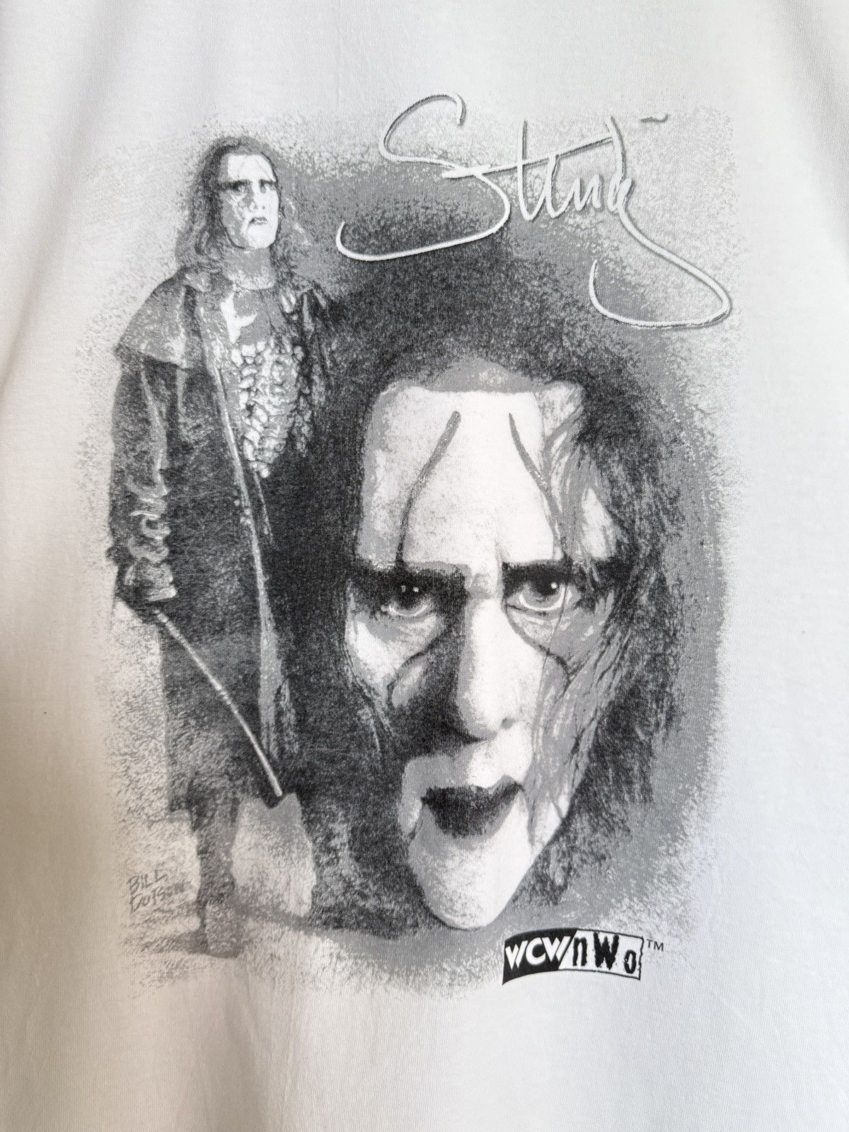 WCW/nWo RARE Vintage Sting WCW NWO Tshirt Size US XL / EU 56 / 4 - 3 Thumbnail