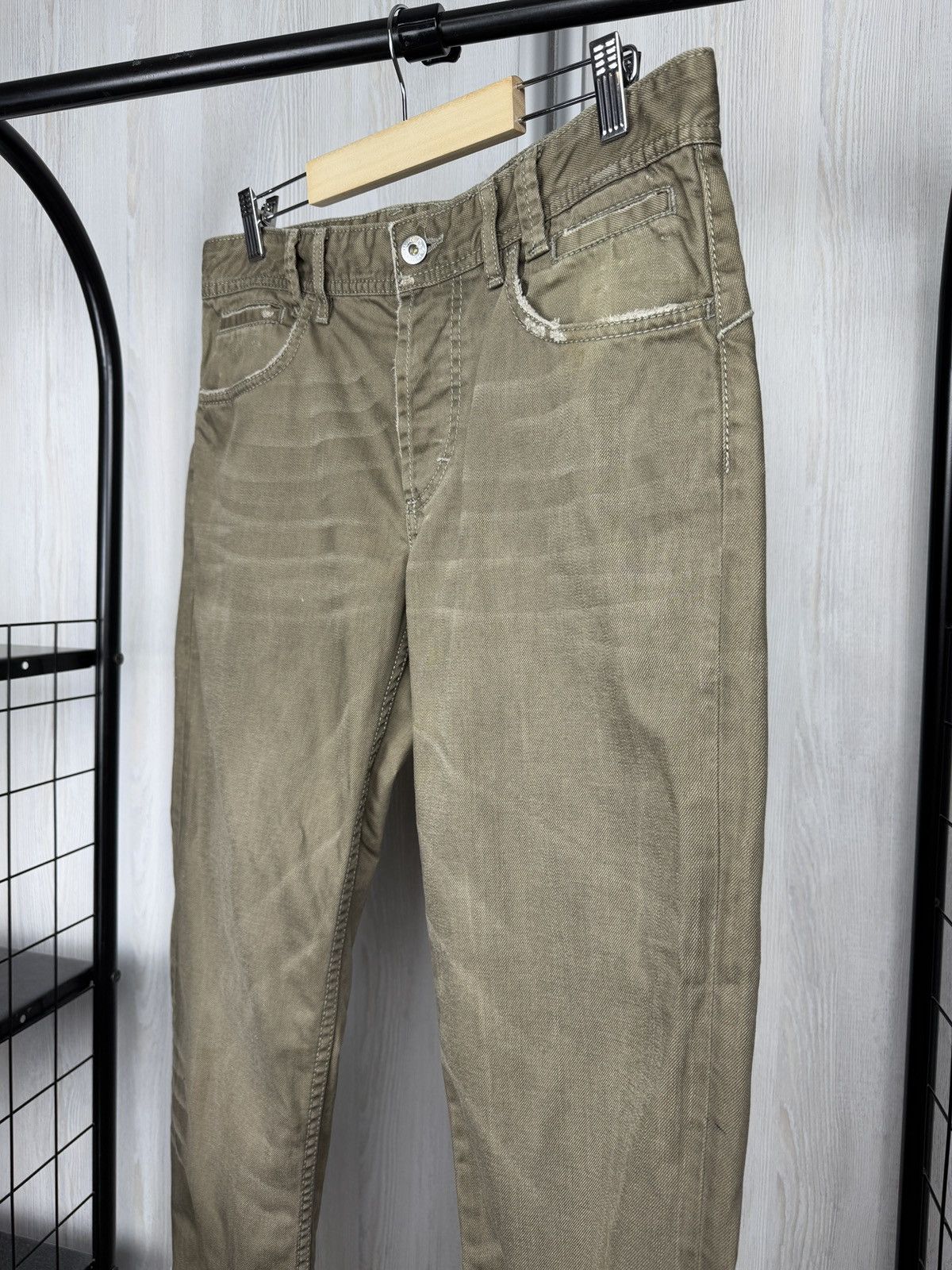 Dolce & Gabbana Magic Regular Straight Leg khaki beige jeans