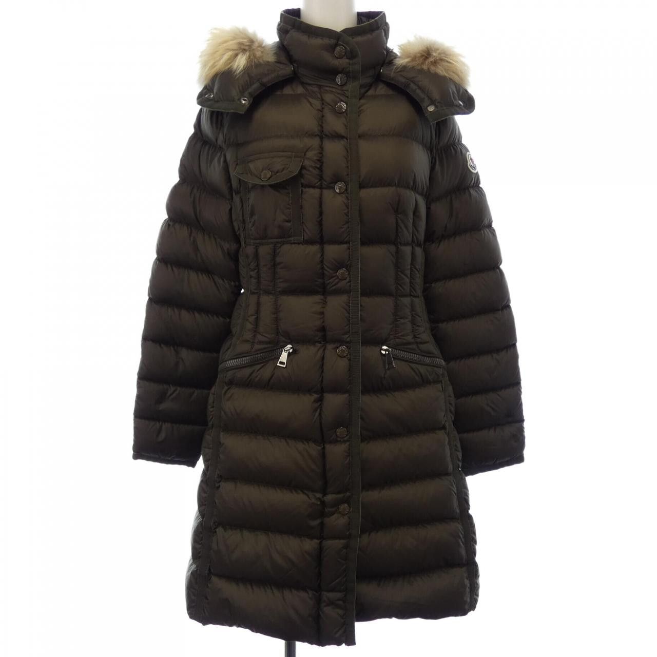 Moncler Moncler Moncler HERMIFUR 53048 Down Coat Natural Material Outerwear HERMIFUR DUTY FREE for USA Size ONE SIZE - 1 Thumbnail