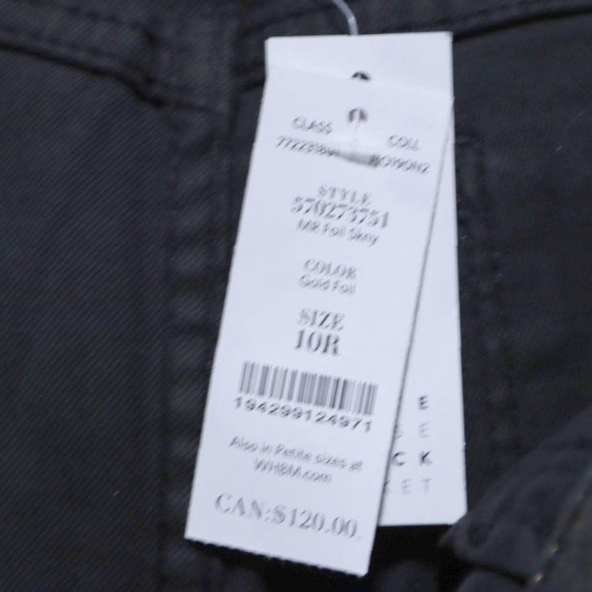 White House Black Market White House Black Market Foil Mid Rise Skinny Khaki Pants Gold Women's 10 Size 32" / US 10 / IT 46 - 5 Thumbnail