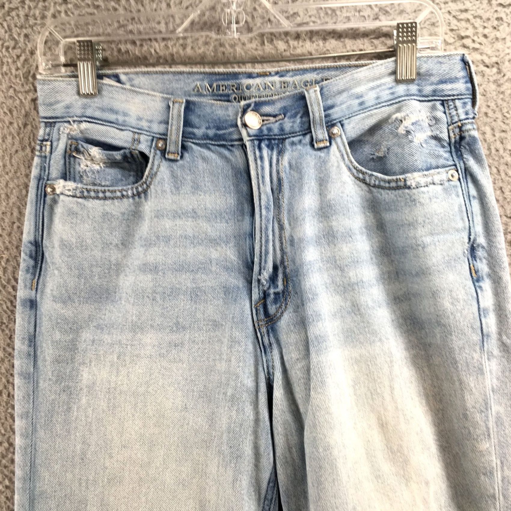 American Eagle Outfitters American Eagle Outfitters Mom Jeans Women 6R Regular Blue Denim Hi-Rise Jeans Womens 6 Regular Blue Denim Hi-Rise Jeans Size 28" / US 6 / IT 42 - 2 Thumbnail
