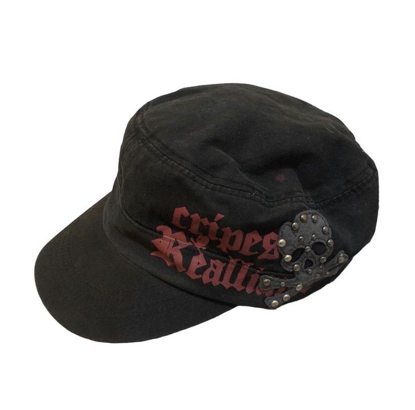 20471120 × Beauty Beast × Vintage Y2K cripes studded skeleton caps Size ONE SIZE - 1 Thumbnail