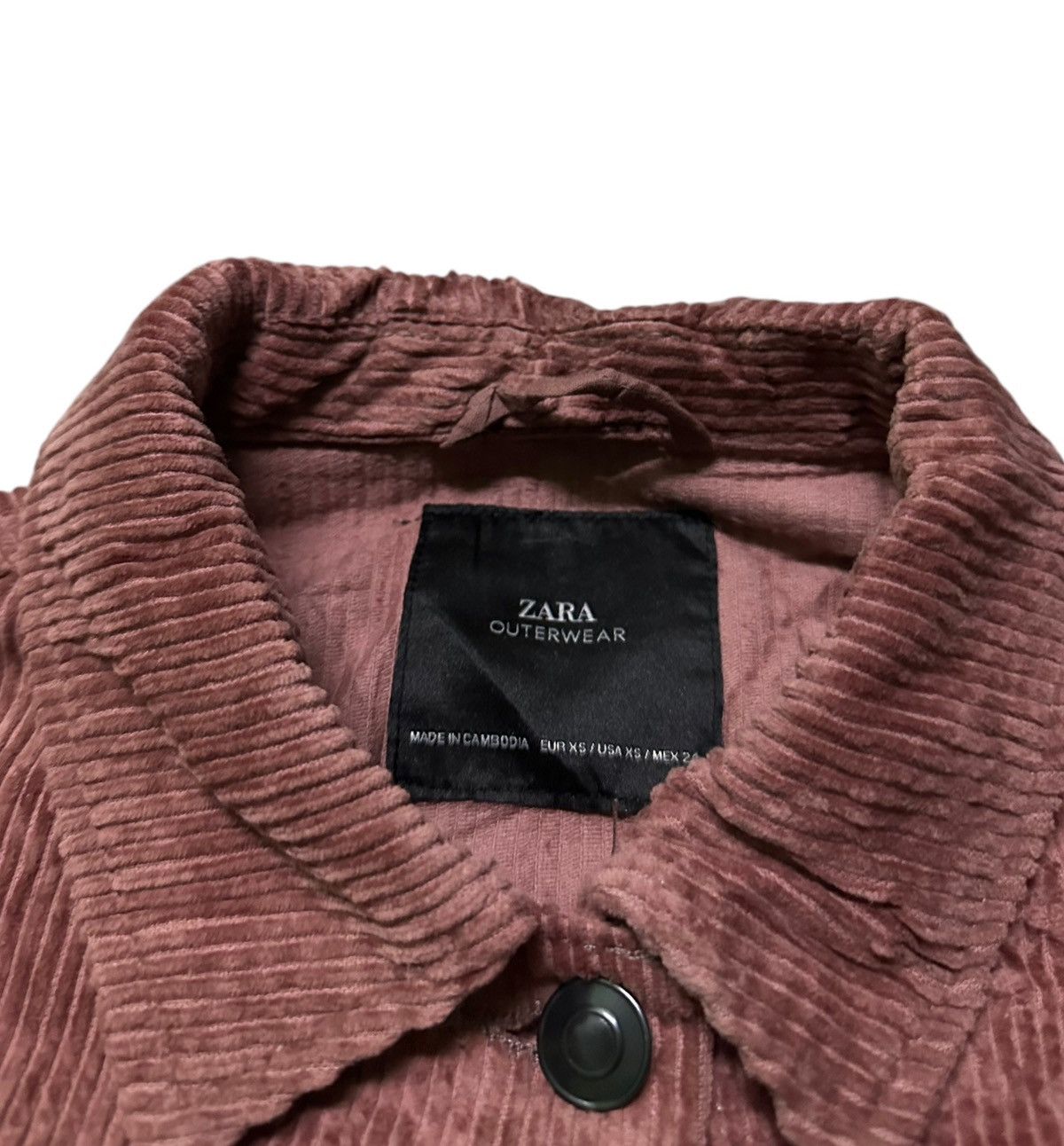 Zara Zara corduroy jacket Size XS / US 0-2 / IT 36-38 - 7 Thumbnail