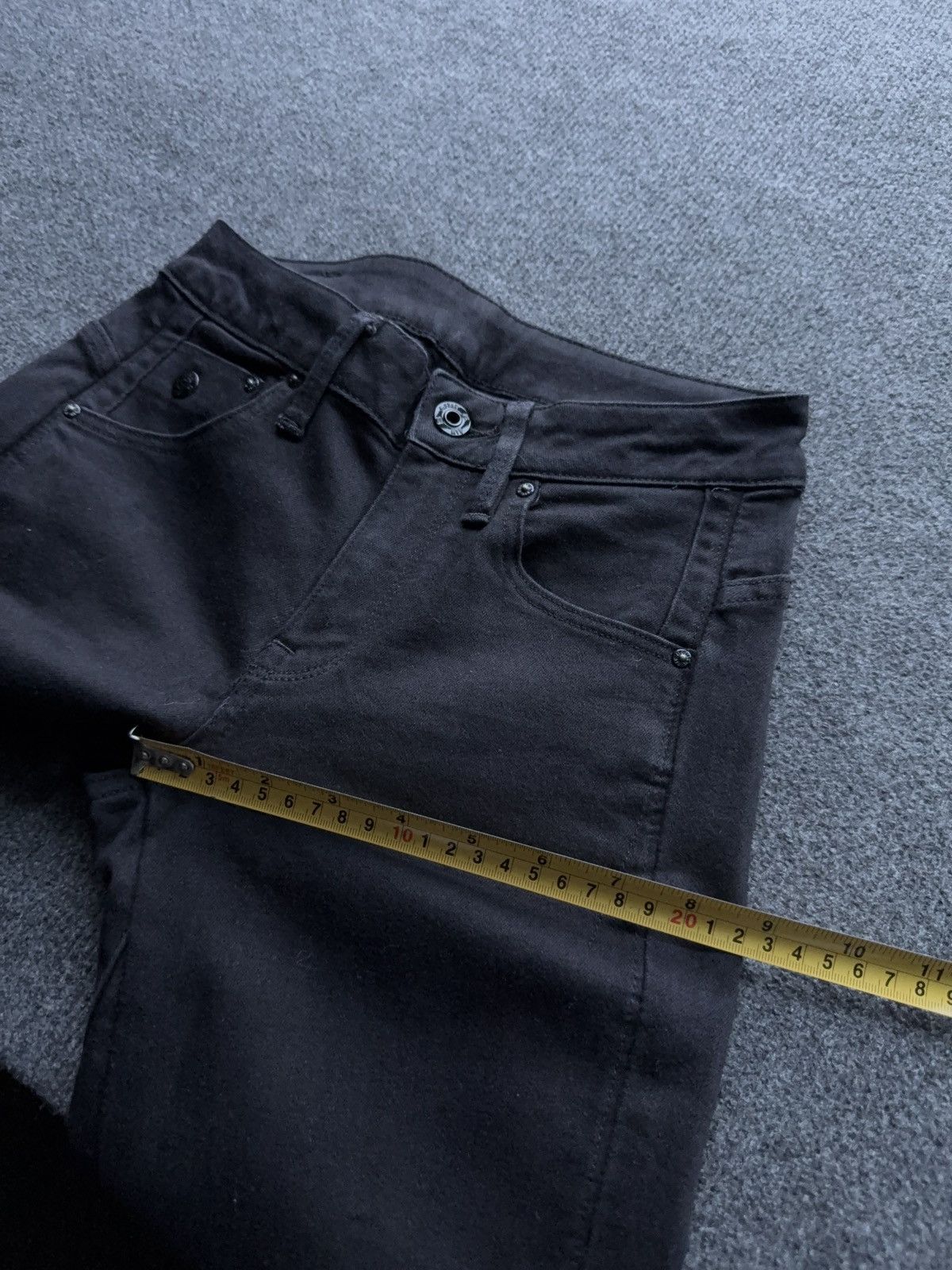 G-Star G-Star Opium Avant Garde RAW Arc 3D Mid Skinny Black Jeans Size 25" / US 0 / IT 36 - 22 Thumbnail
