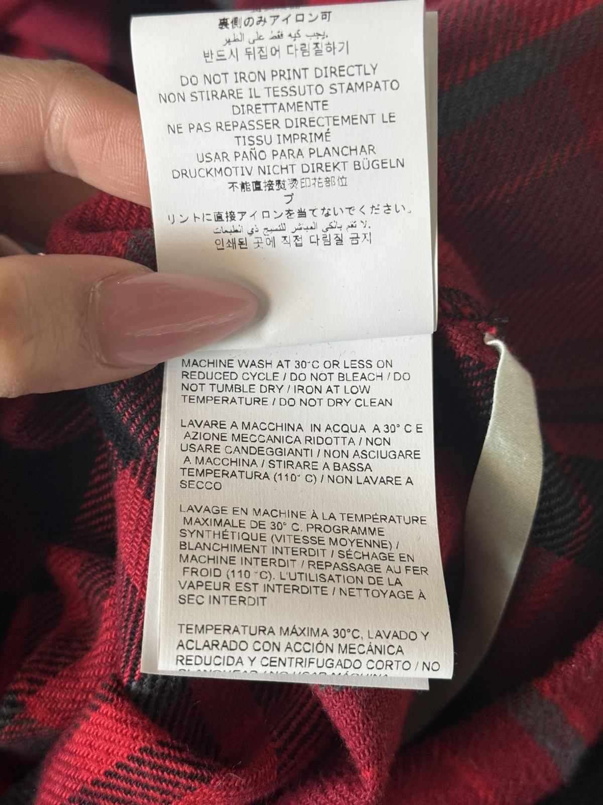 Off-White OFF WHITE FANEL SIZE L Size US L / EU 52-54 / 3 - 14 Thumbnail