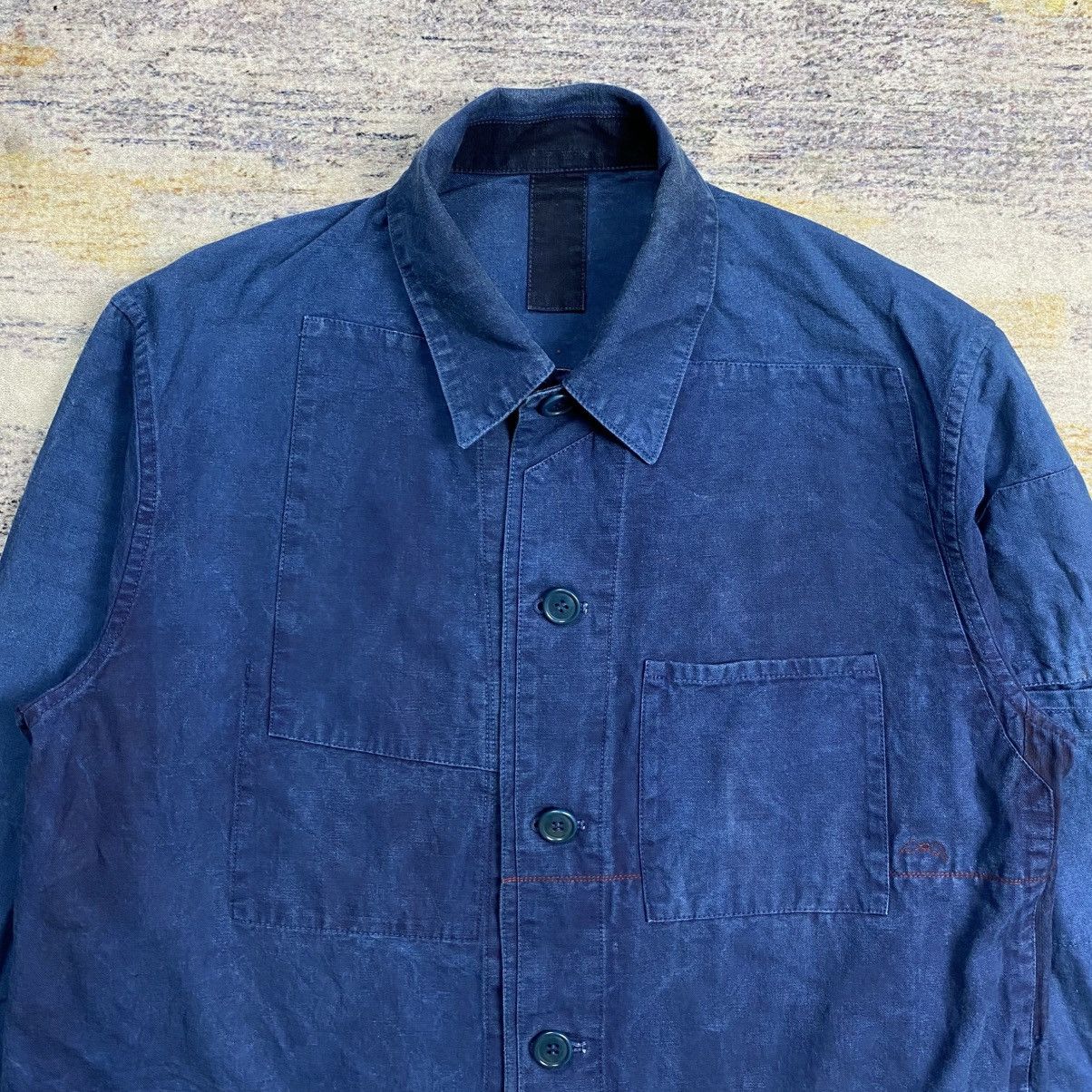 Blue Blue Japan × Indigo × Kapital Blue blue japan arigato reversible indigo chore jacket Size US L / EU 52-54 / 3 - 11 Thumbnail