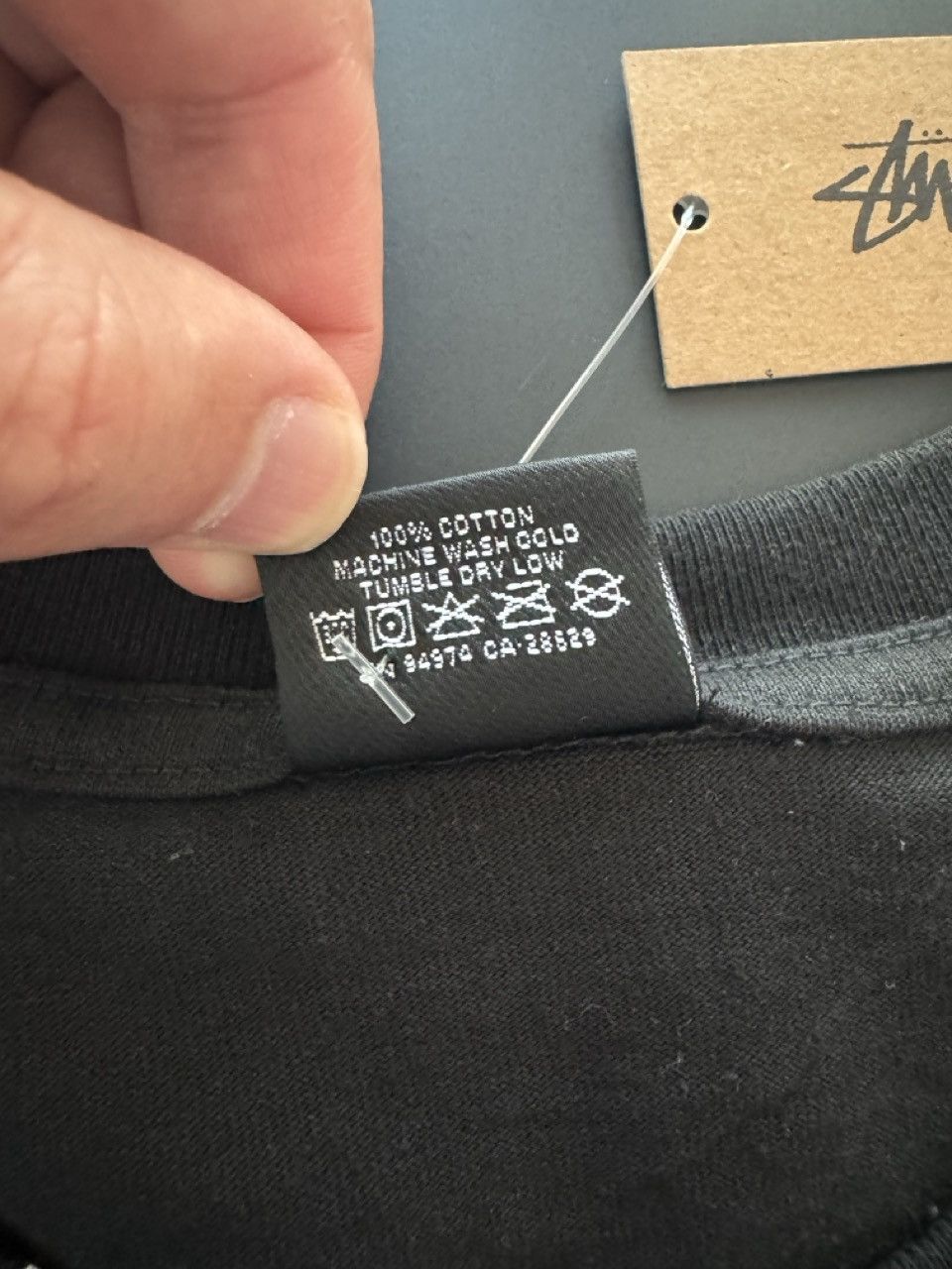 Stussy Black Star Shirt Size US XL / EU 56 / 4 - 5 Thumbnail