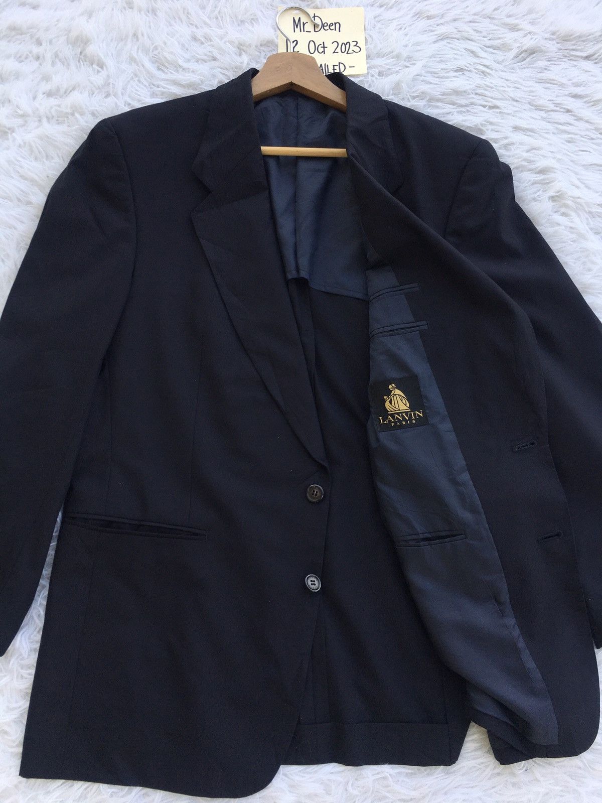 Lanvin Rare Vintage LANVIN Blazer Size 42S - 1 Thumbnail