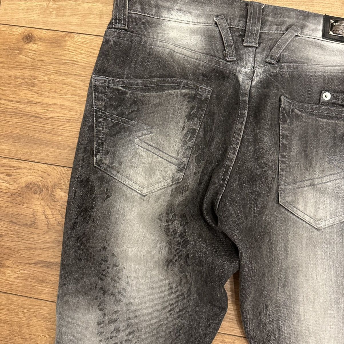 semanticdesign Semanticdesign black and grey flared jeans Size US 30 / EU 46 - 6 Thumbnail
