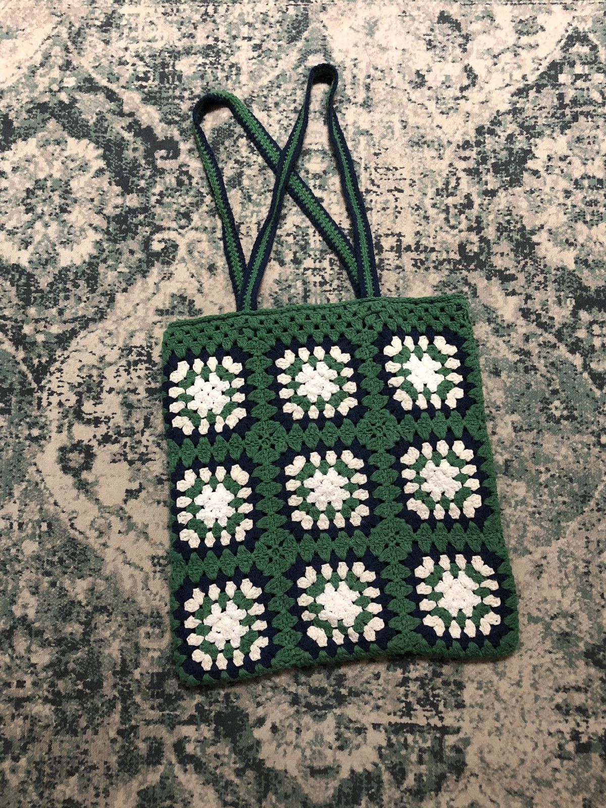 Japanese Brand × Tsumori Chisato Niko And ... Crochet Knitted Bohemian Tote/Sling Bag Size ONE SIZE - 4 Thumbnail