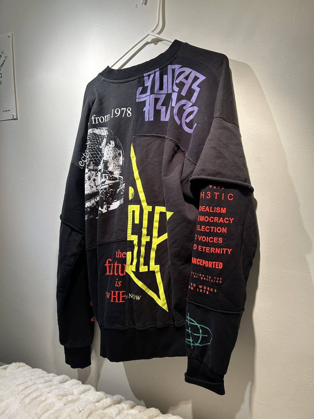 Diesel × Japanese Brand × Vintage Iconic “Rise & Shine” Graphic Sweatshirt by Diesel Size US XL / EU 56 / 4 - 3 Thumbnail