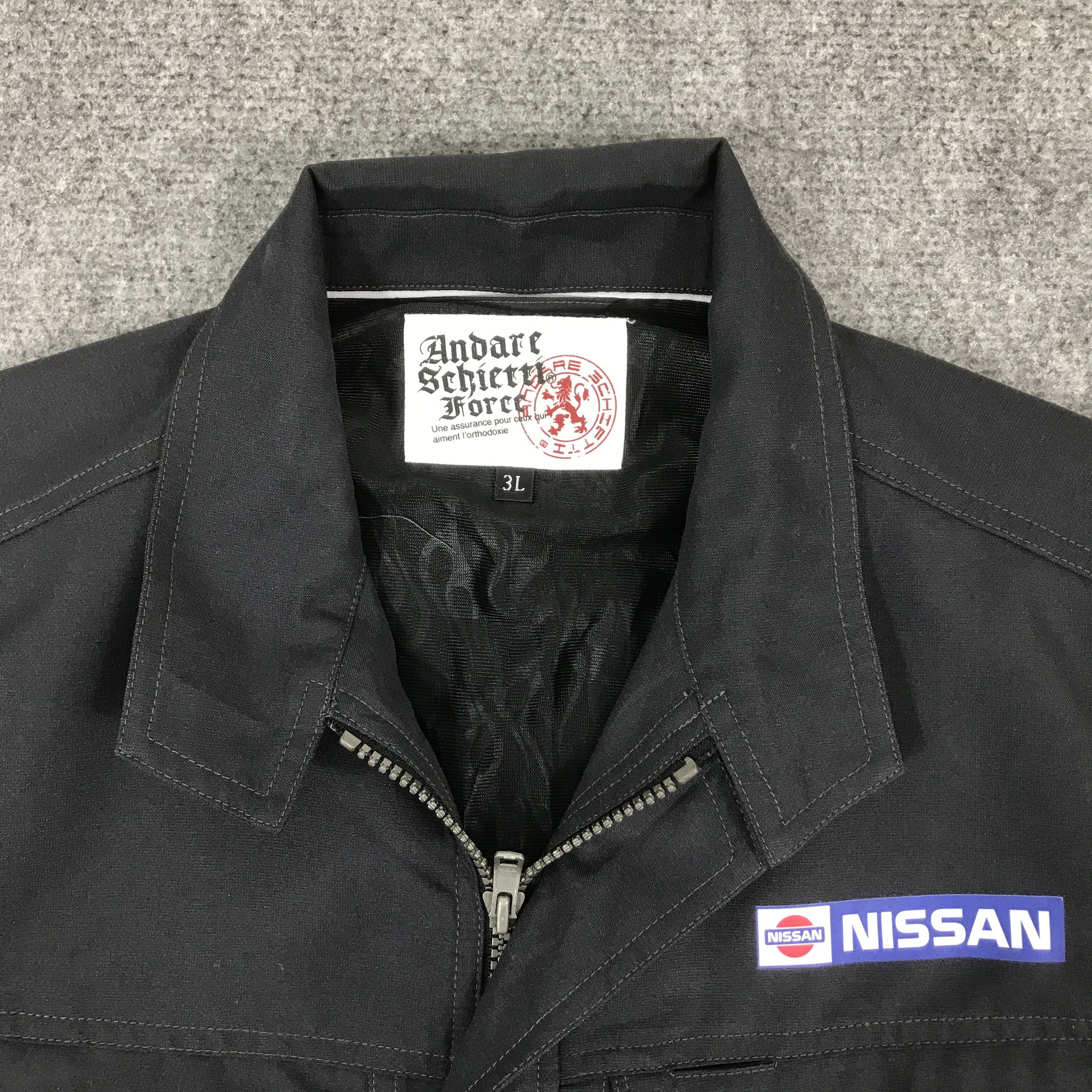 Japanese Brand NISSAN NISMO RACING TEAM BLACK CUSTOM JACKET K73B16 Size US L / EU 52-54 / 3 - 6 Thumbnail