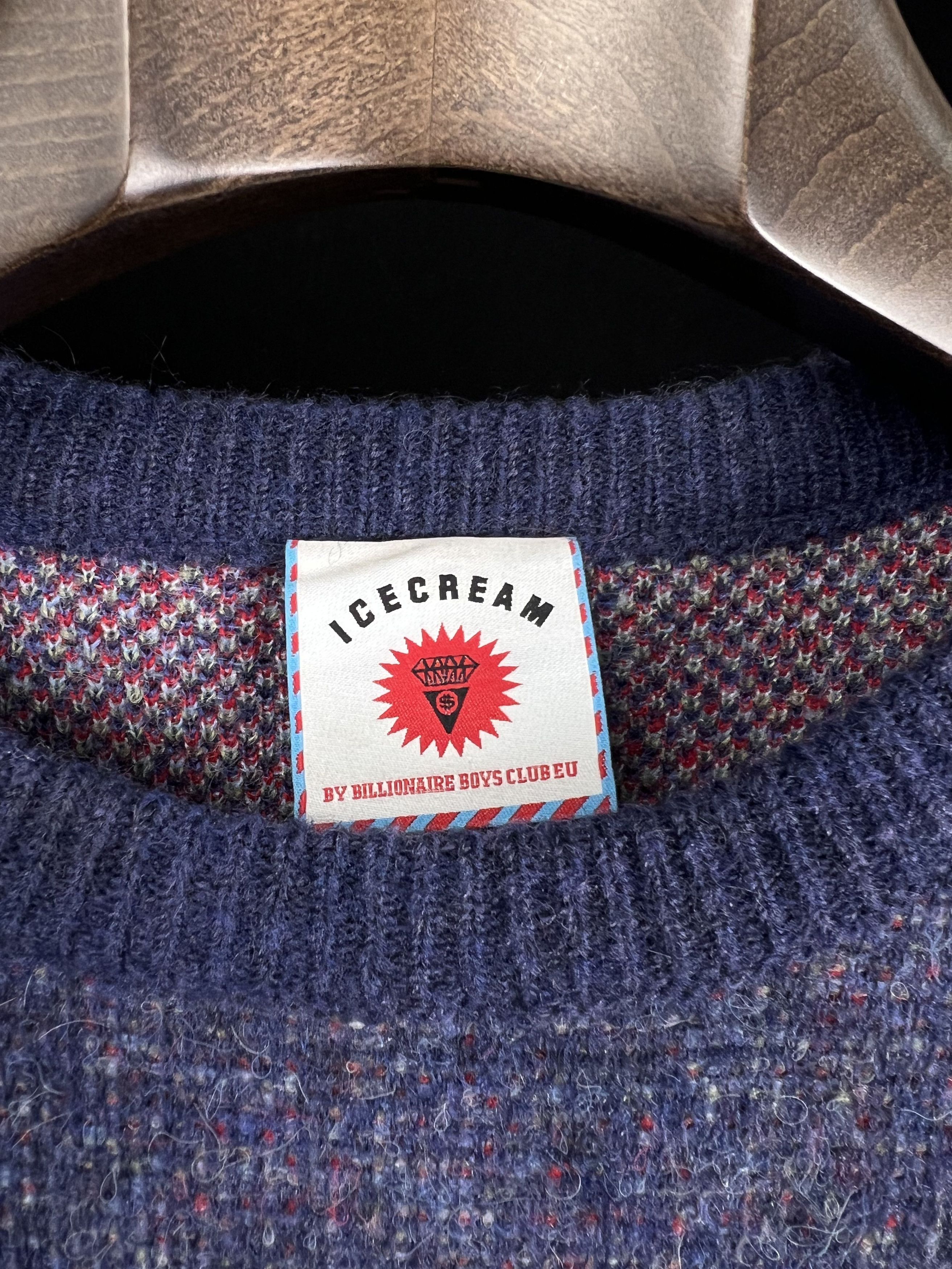 Icecream Brand New Logo-print Knitted Sweatshirt Size M Size US M / EU 48-50 / 2 - 3 Thumbnail