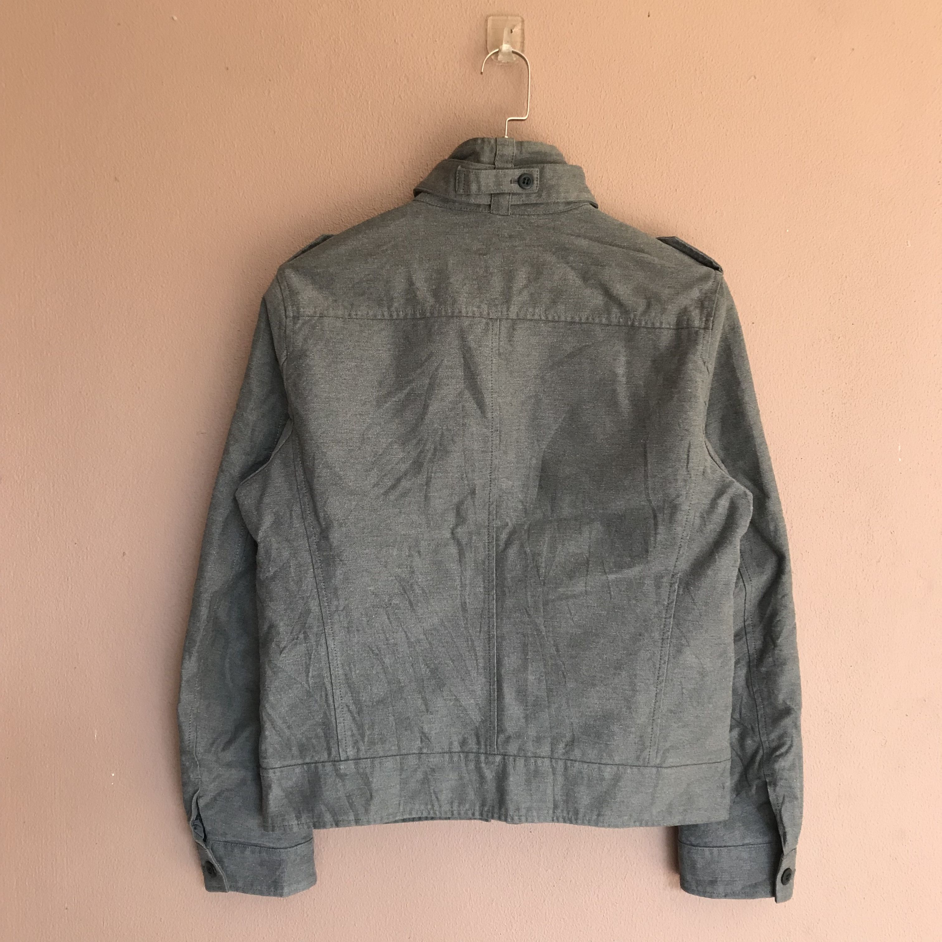 Melrose Men Melrose jerkin waxed cotton jacket zip up Size US M / EU 48-50 / 2 - 2 Thumbnail