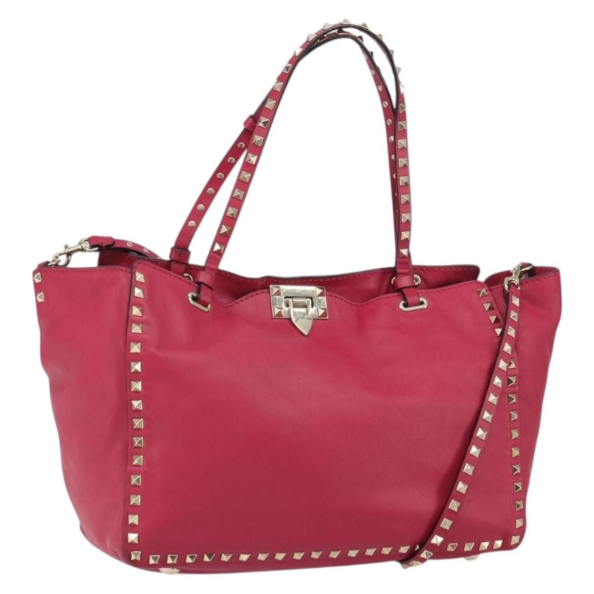 Valentino Valentino Garavani Rockstud Tote Soft Leather Size ONE SIZE - 1 Thumbnail