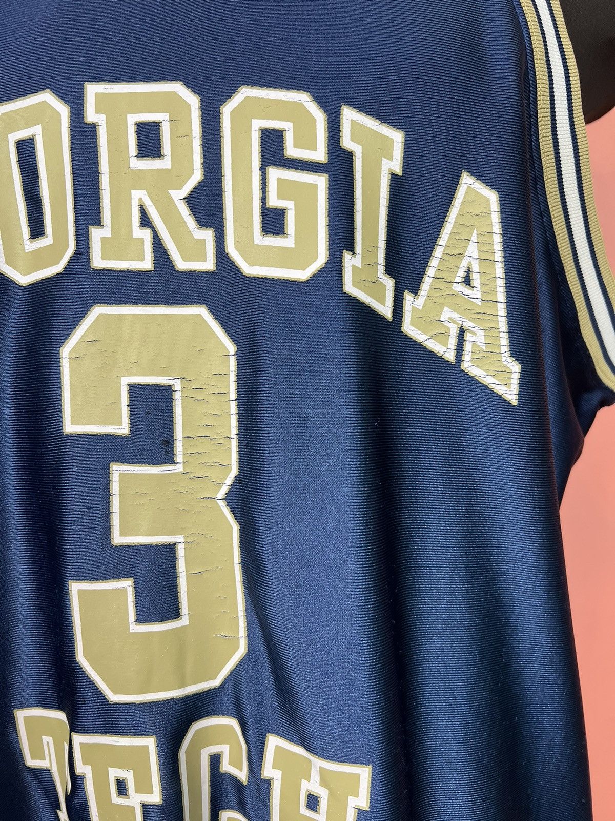 NBA Starter nba basketball georgia tech 3 jersey usa Size US L / EU 52-54 / 3 - 7 Thumbnail
