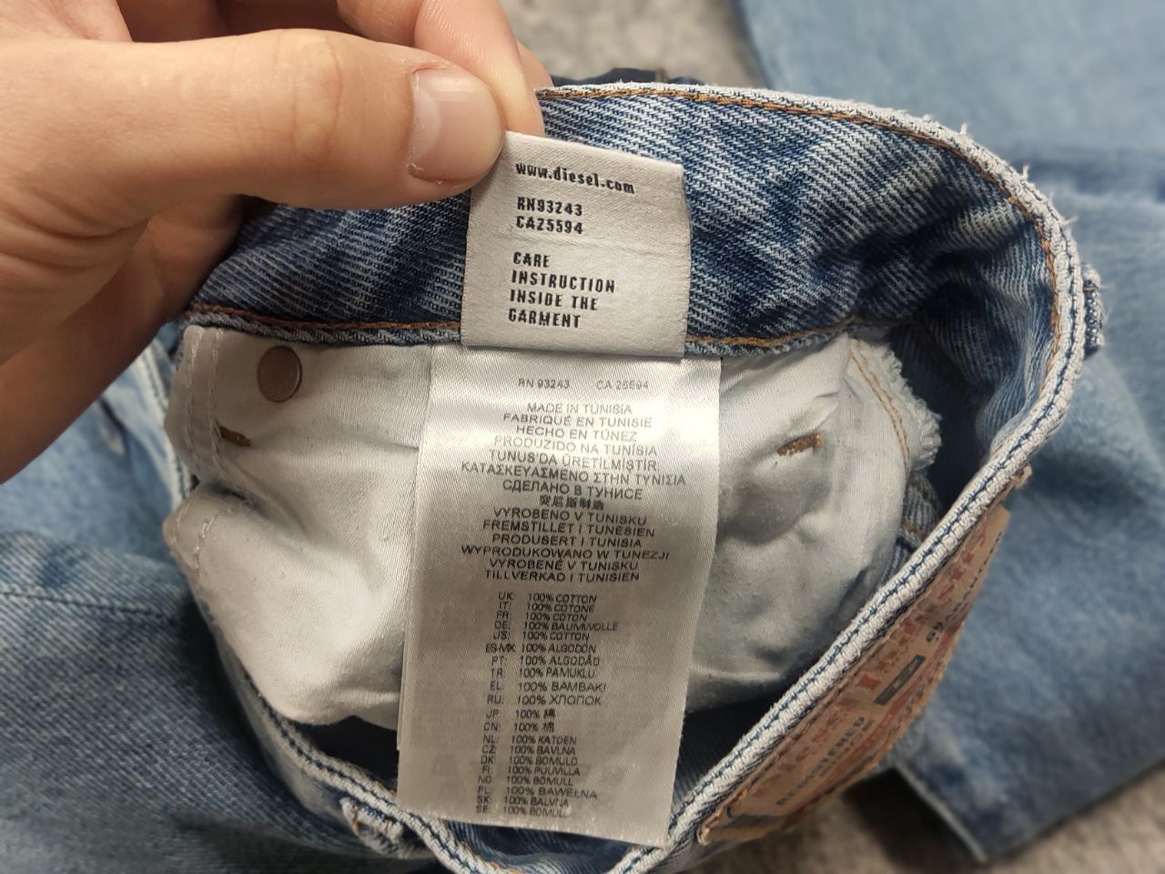 Diesel Diesel 1999 09c16 Relaxed Denim Wide-leg jeans Vintage Size 25" / US 0 / IT 36 - 15 Thumbnail