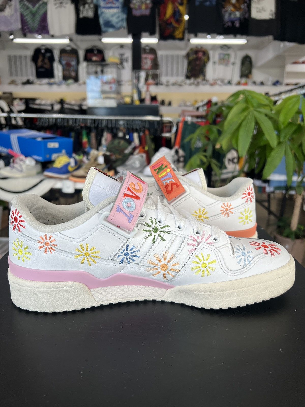 Adidas Adidas Forum Low Love Unites Pride Sz. 10 (2021) Size US 10 / EU 43 - 4 Thumbnail