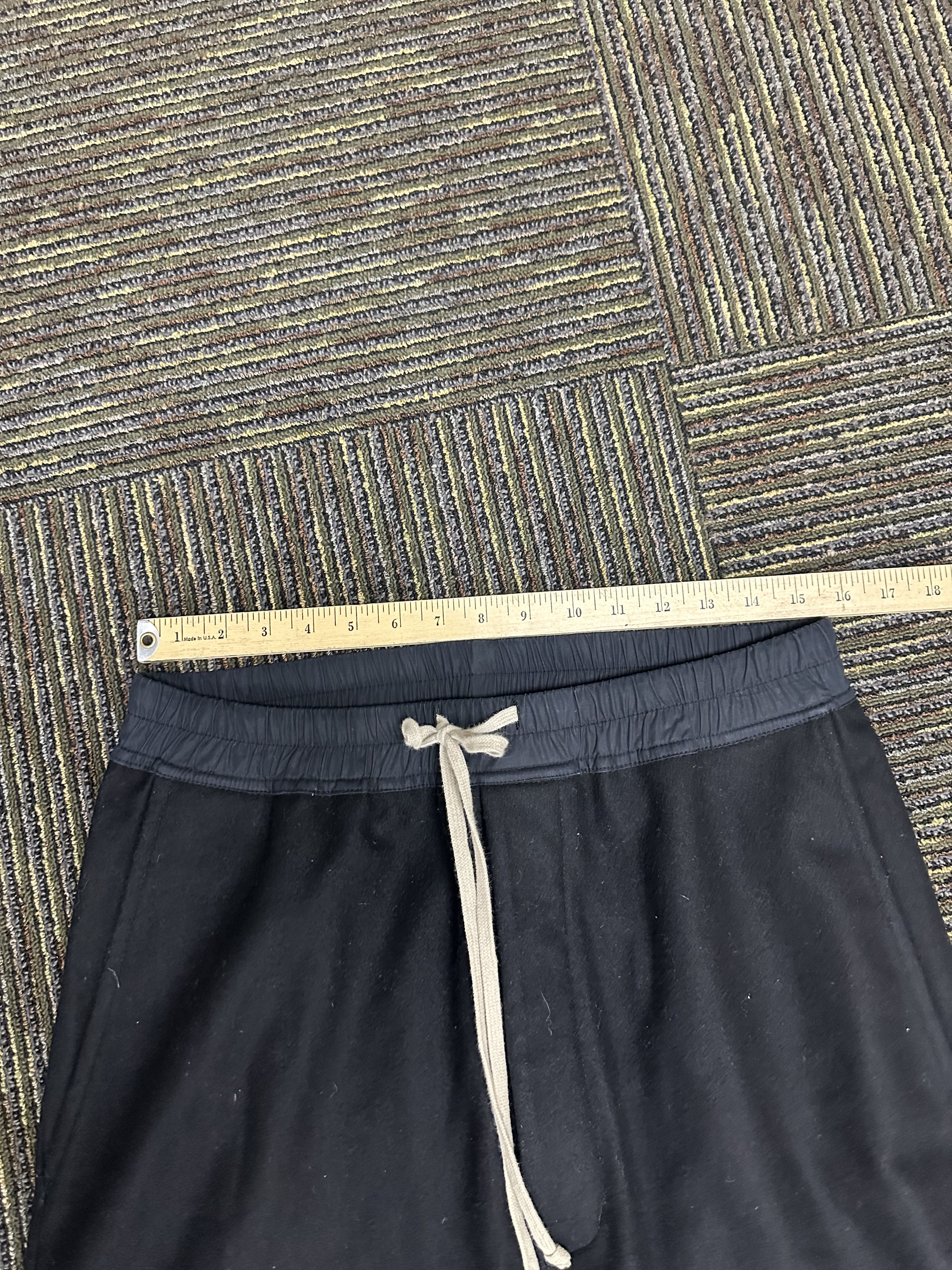Rick Owens Cropped Wool Pants Size US 34 / EU 50 - 2 Thumbnail