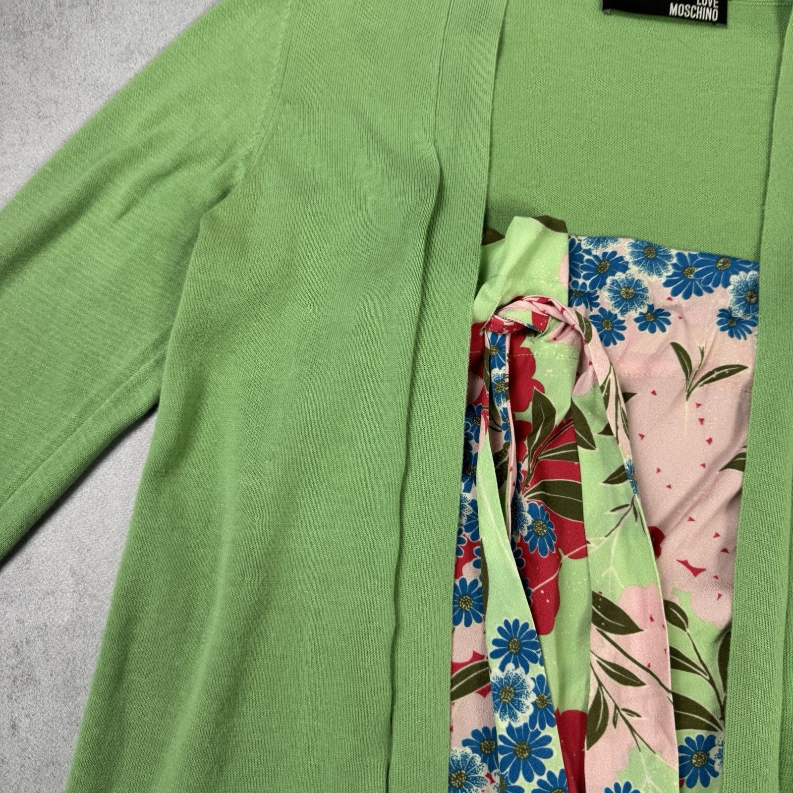 Moschino Love Moschino Sweater Women Size IT 42 Green Size M / US 6-8 / IT 42-44 - 11 Thumbnail