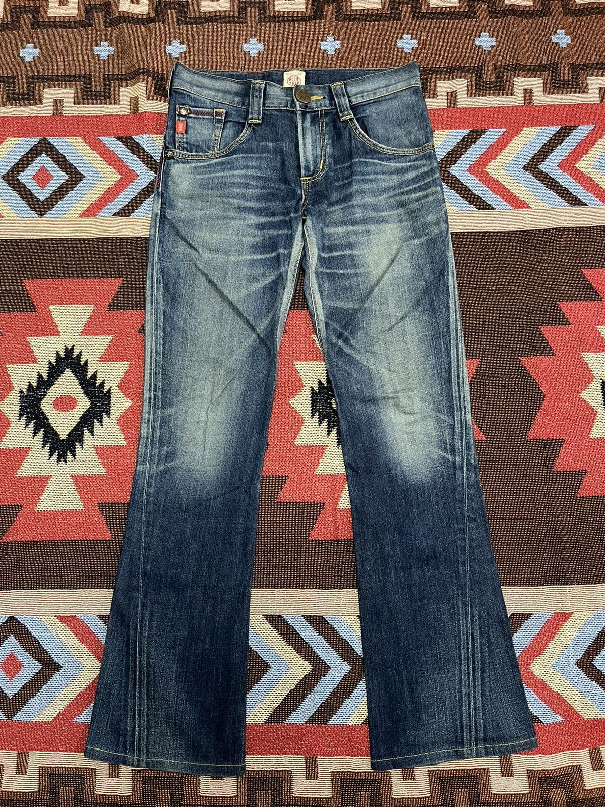 Japanese Brand 🇯🇵Edwin Flare denim pants🇯🇵 Size US 26 / EU 42 - 4 Thumbnail