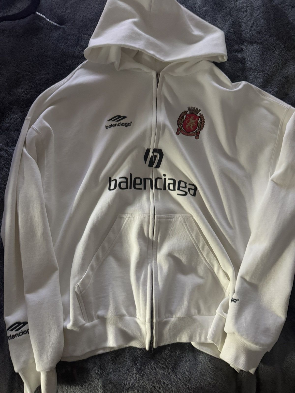Balenciaga Balenciaga soccer capsule Miami hoodie | Grailed