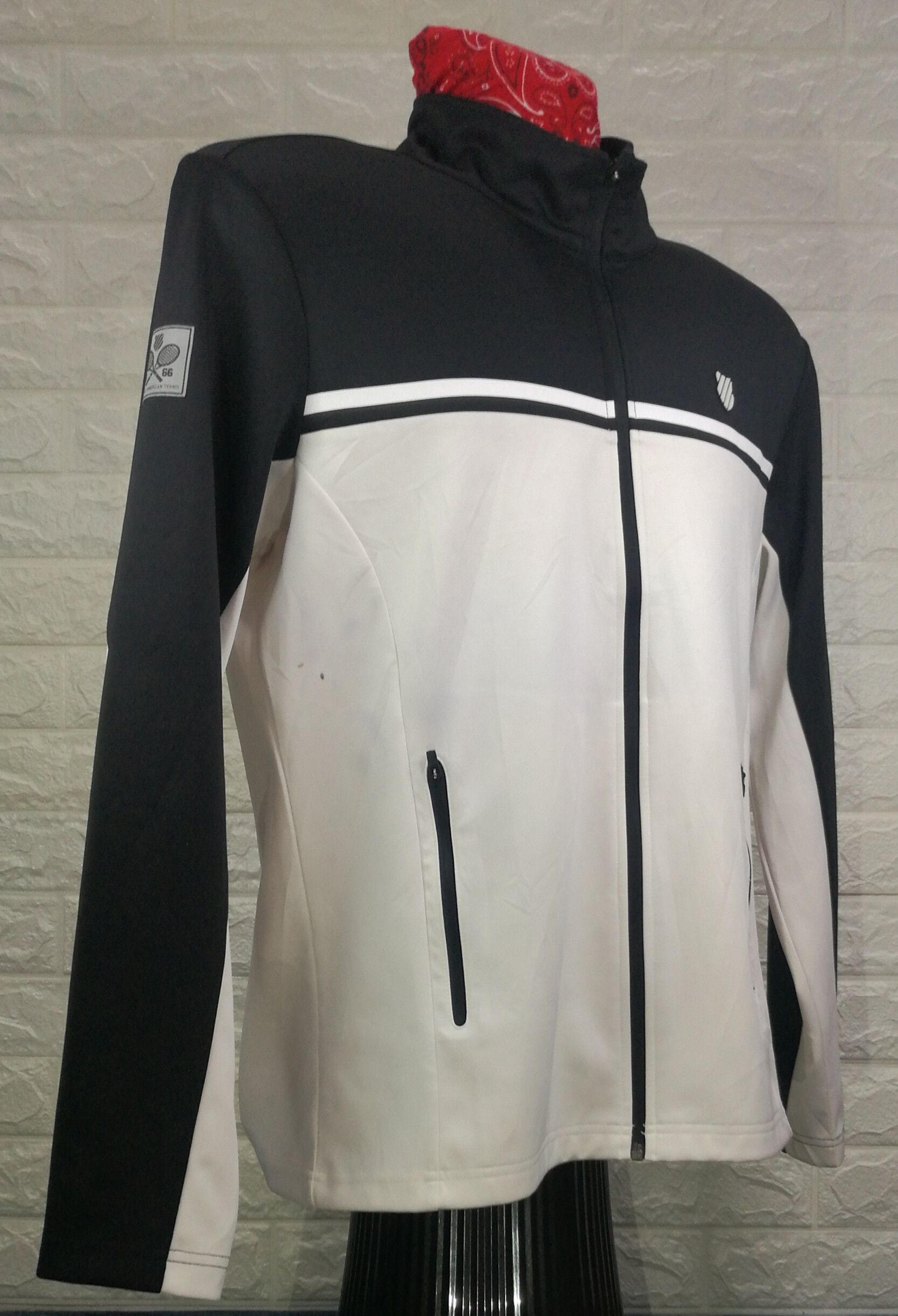 K-Swiss Vintage K Swiss Heritage American Tennis Sweater Size US L / EU 52-54 / 3 - 2 Thumbnail
