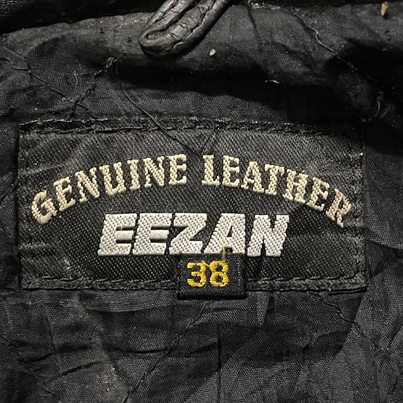 Genuine Leather Vintage Eezan Rider Motorcycle Genuine Leather Jacket Size US M / EU 48-50 / 2 - 14 Thumbnail
