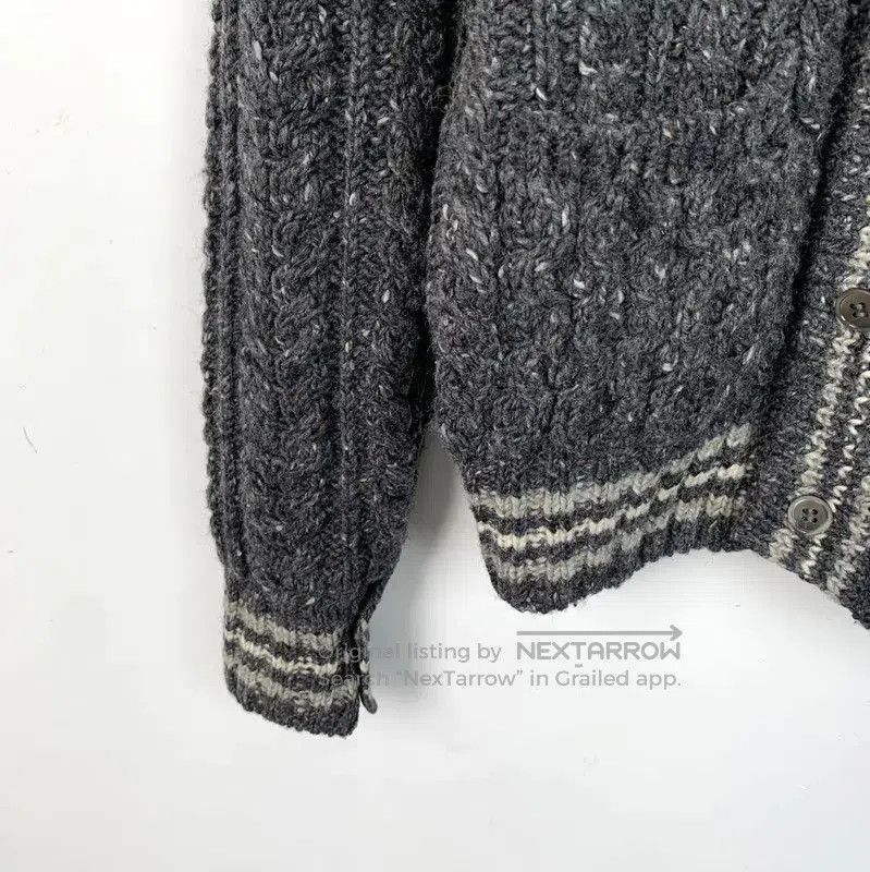 Thom Browne Thom Browne Women's Dark Gray Wool Cardigan . Size XS / US 0-2 / IT 36-38 - 4 Thumbnail