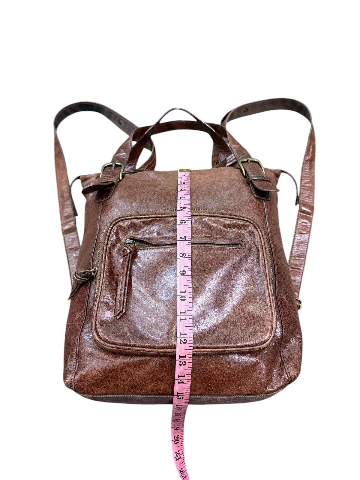 Leather DAKOTA CANVAS LEATHER 2 WAY SHOULDER BACKPACK Size ONE SIZE - 20 Thumbnail