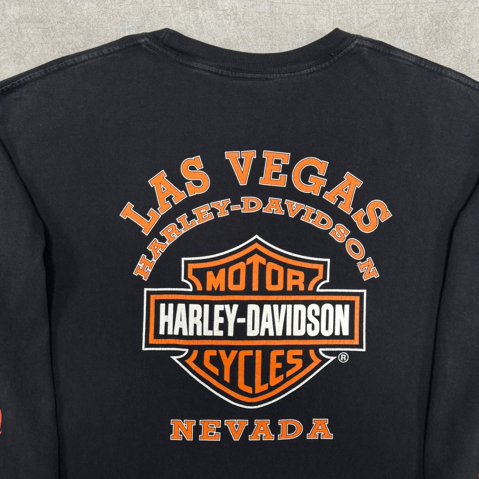 Harley Davidson 2002 Harley Davidson Las Vegas Longsleeve Size US XL / EU 56 / 4 - 4 Thumbnail