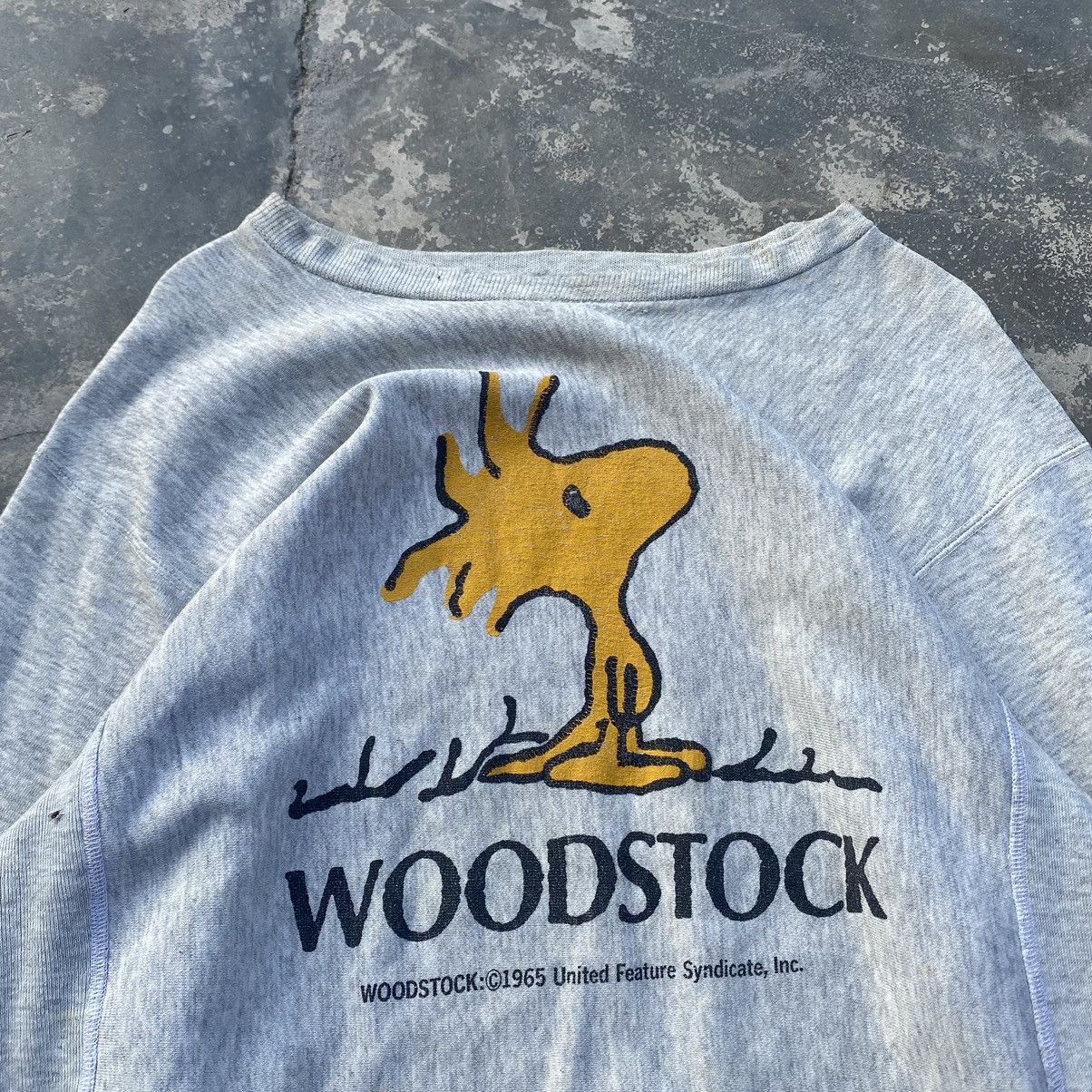 Vintage 90s Woodstock Reverse Weave sweatshirt SGW002 Size US L / EU 52-54 / 3 - 2 Thumbnail