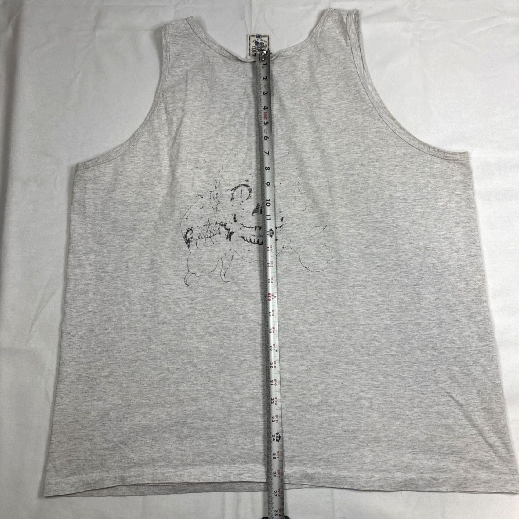 Vintage VINTAGE? Tank Top Men’s 2XL Gray San Padre Island spring break king of beaches Shirt Adult 2XL Gray Beach Spring Mens Size US XXL / EU 58 / 5 - 8 Thumbnail