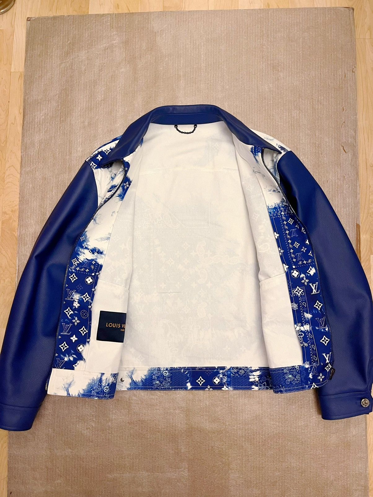 Louis Vuitton Louis Vuitton genuine leather denim jacket Size US M / EU 48-50 / 2 - 3 Thumbnail