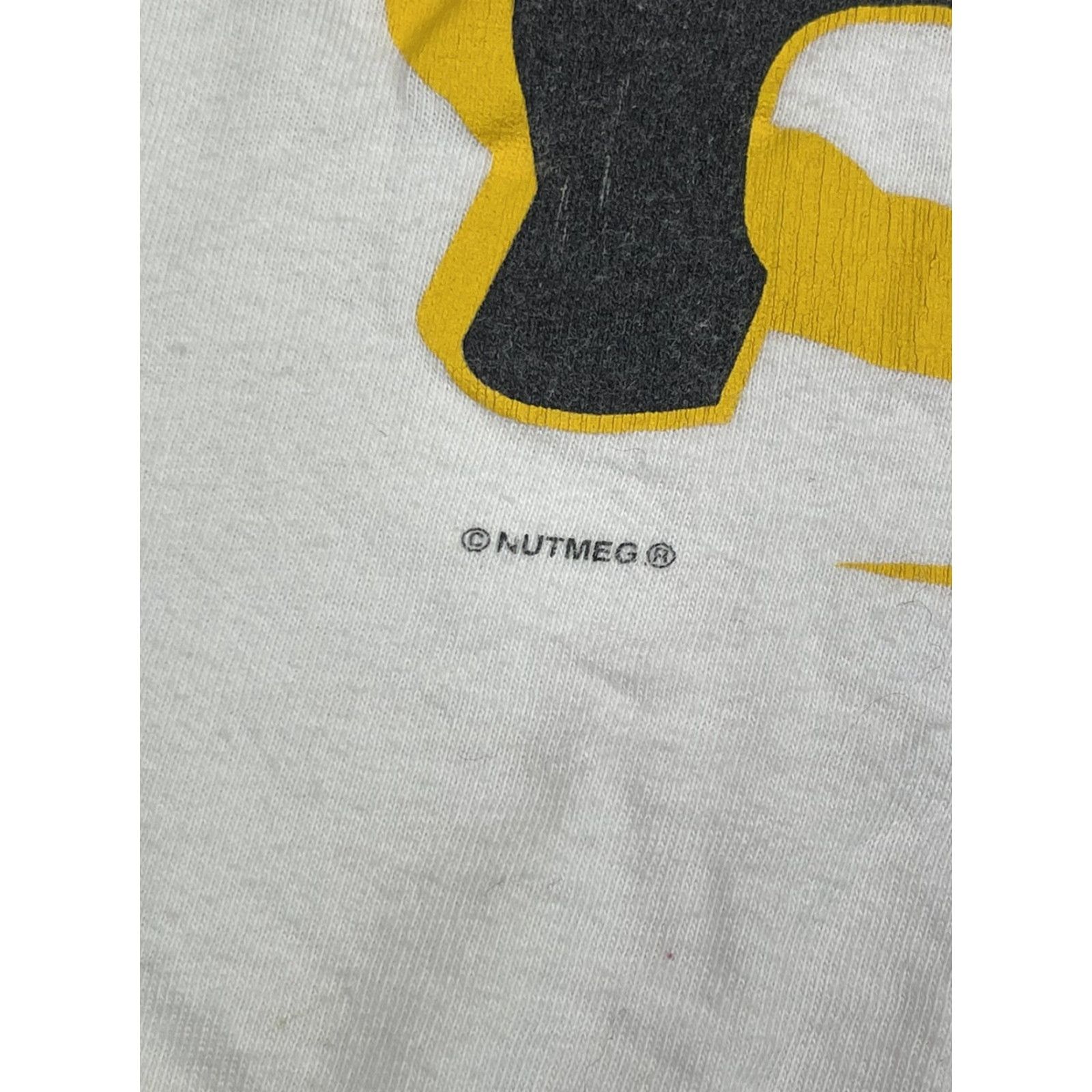 Nutmeg VINTAGE Nutmeg USA The Champ Football T-Shirt XL Men White 1996 NFL Charity 90s Mens Size US XL / EU 56 / 4 - 4 Thumbnail