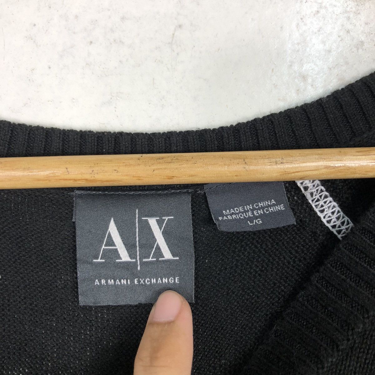 Armani Exchange × Japanese Brand Armani Exchange Sweatshirt Jumper Rare Design Small Size US S / EU 44-46 / 1 - 11 Thumbnail
